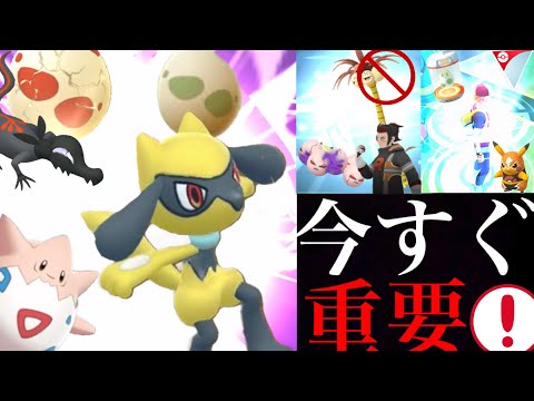 ポケモンgo 緊急 本日中に すべき あの色違い大チャンスや激レアをタマゴで狙える時がやってきた 春イベント カプブルル 色違いポケモン リオル シャドウアローラナッシー ようつべゲーム速報